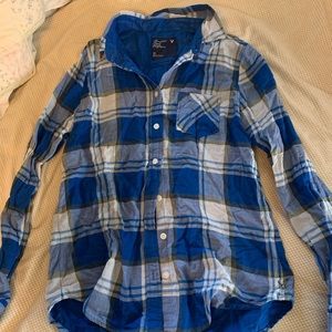Blue flannel